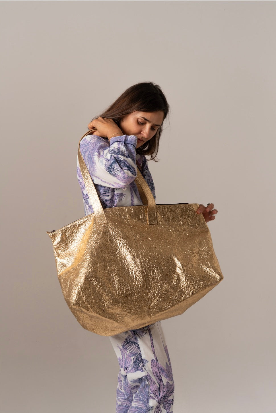 Crinkle Gold Sleepover