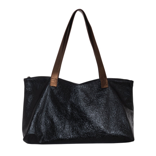 Crinkle Black and Bronze Sleepover